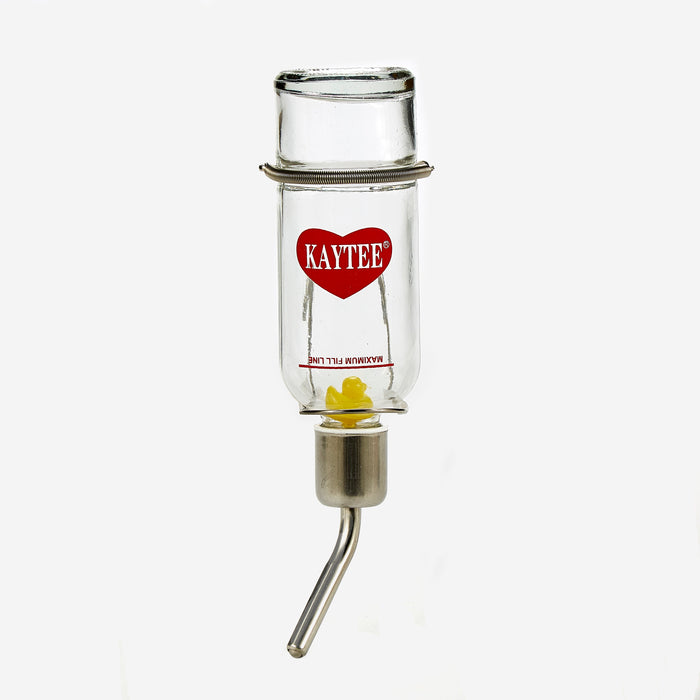 Bebedero Kaytee de Vidrio a Prueba de mordidas Para Animales Pequeños