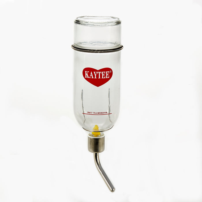 Bebedero Kaytee de Vidrio a Prueba de mordidas Para Animales Pequeños