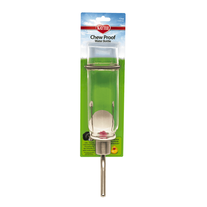 Bebedero Kaytee de Vidrio a Prueba de mordidas Para Animales Pequeños