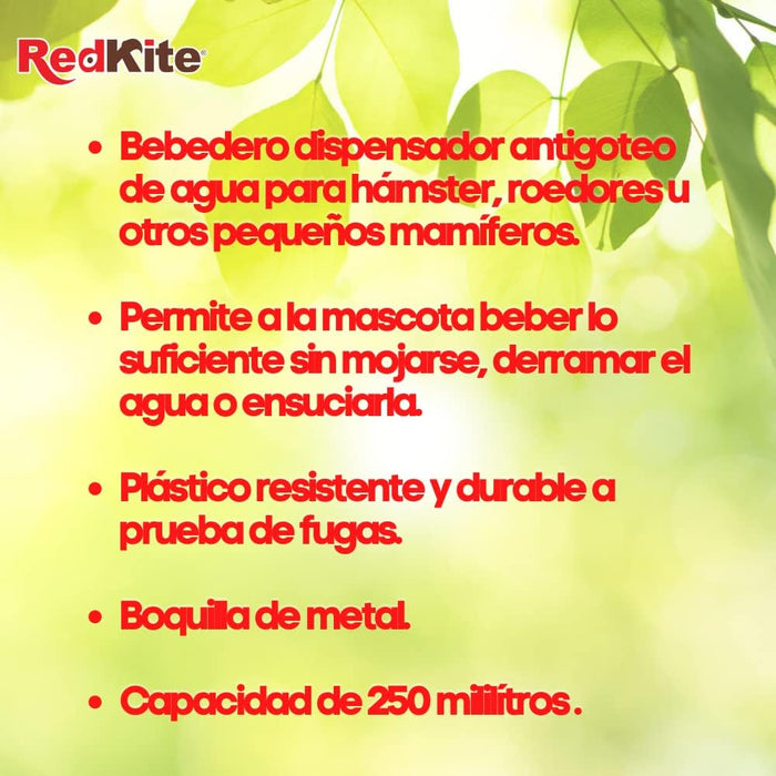 RedKite, Bebedero Anti goteó Para Jaula