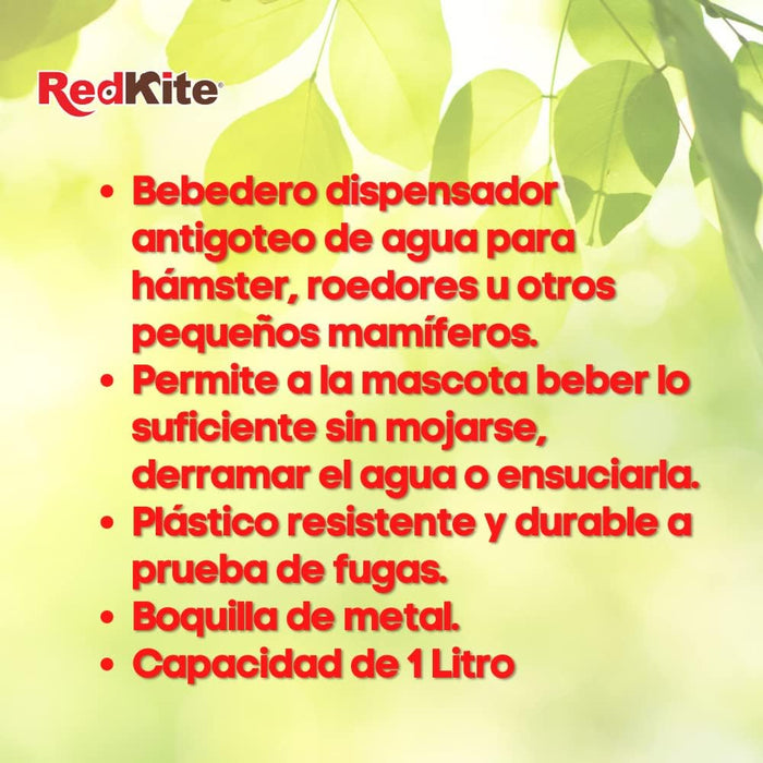RedKite, Bebedero Anti goteó Para Jaula