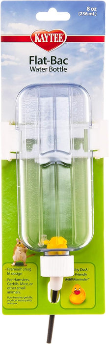 Kaytee Bebedero Botella de Agua Flat-Bac Para Animales Pequeños