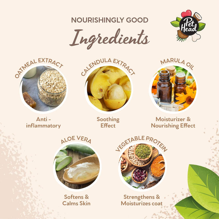 Pet Head Shampoo Desenredante Para Perro Furtastic Sandía con Manteca