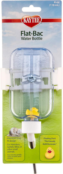 Kaytee Bebedero Botella de Agua Flat-Bac Para Animales Pequeños