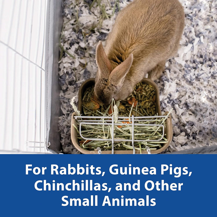 Contenedor de Comida y Heno Kaytee con Comedero Para Animales Pequeños (Diferentes Colores)