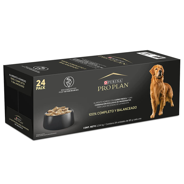 PROPLAN-POUCH PERRO ADULTO SENIOR 24 pz