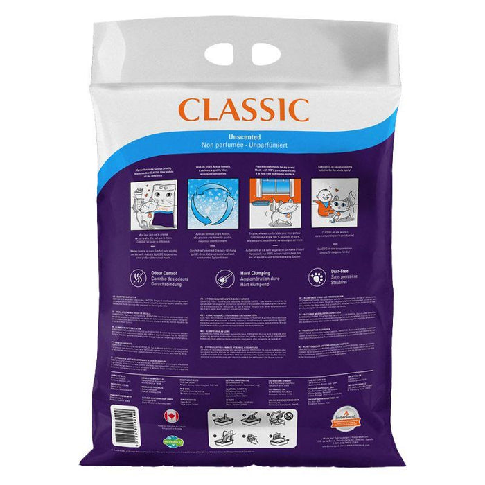 Intersand Arena aglutinante de arcilla sin aroma Classic para gato