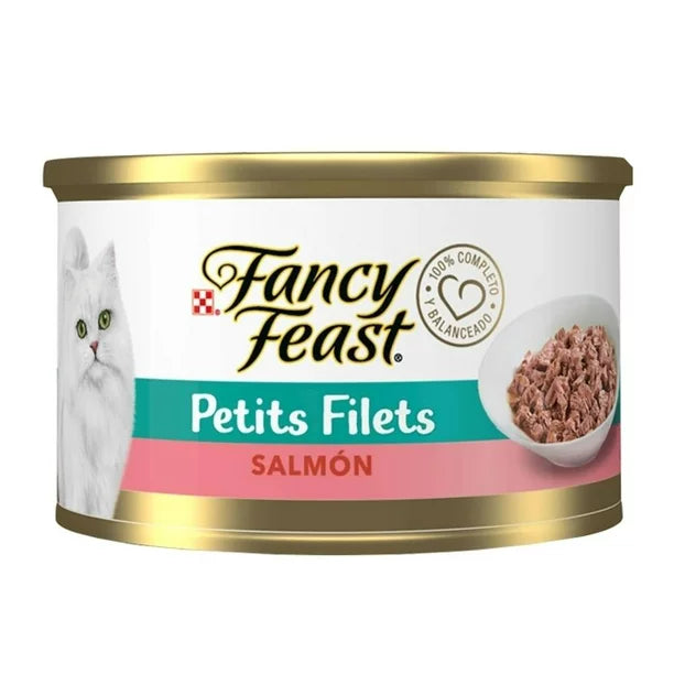 LATA FANCY FEAST FILETES DE SALMON 85 g