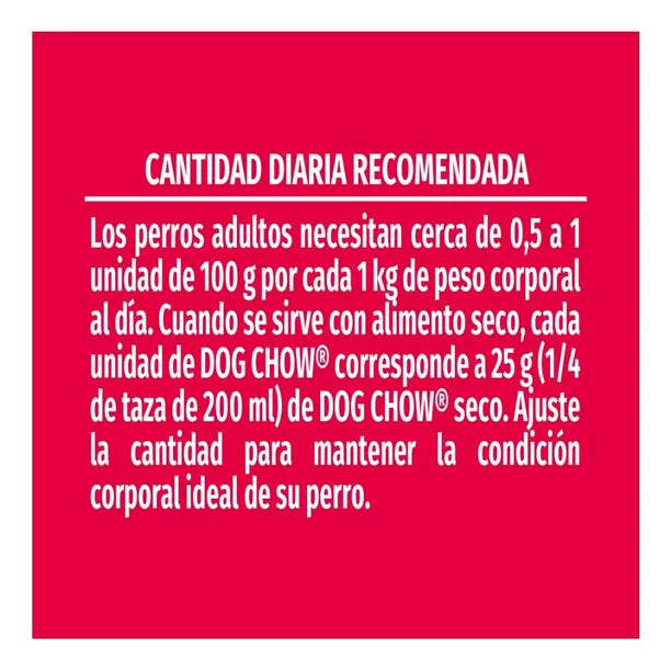 DOG CHOW Adulto Raza Pequeña Pollo 100 g