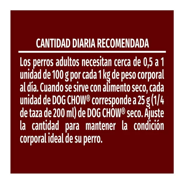 DOG CHOW Adulto Carne 100 g