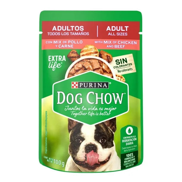 DOG CHOW Adulto Pollo & Carne 100 g