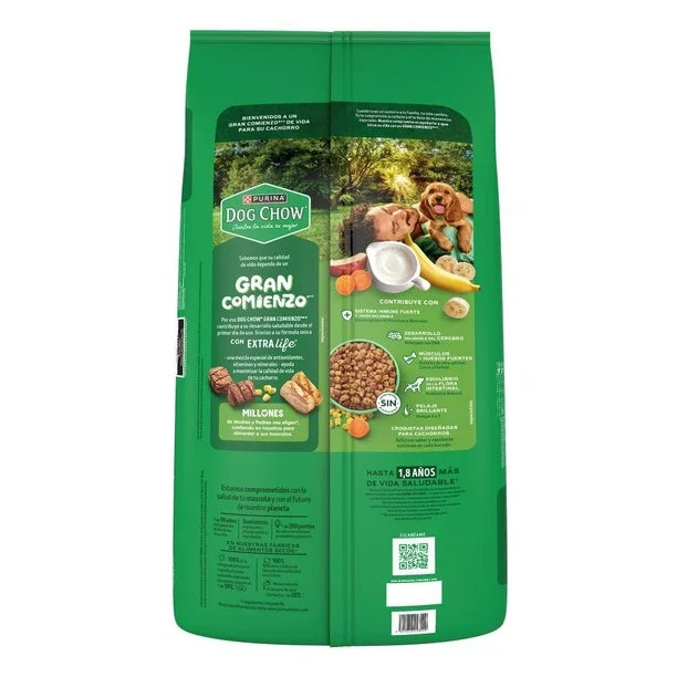 DOG CHOW Cachorro S/Colorantes 18 kg