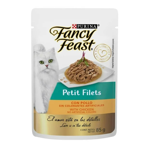 FANCY FEAST Petit Fillete Pollo Pouch 85 g