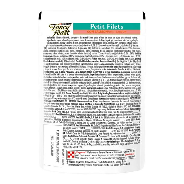 FANCY FEAST Petit Filete Salmon Pouch 85 g