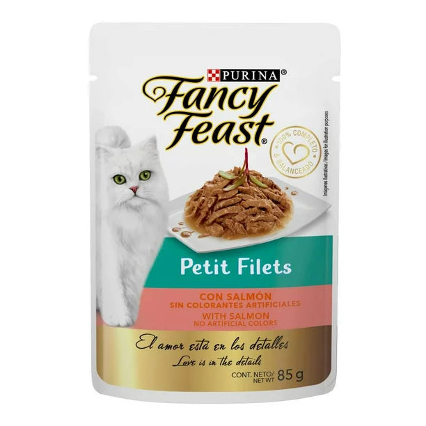 FANCY FEAST Petit Filete Salmon Pouch 85 g