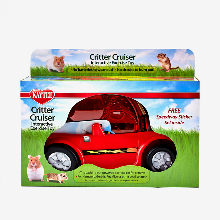 Kaytee Critter Cruiser Carro Ejercitador Para Animales Pequeños (Variedad de Colores)