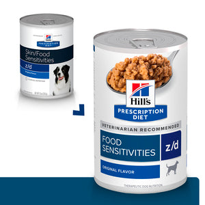 Hill's Prescription Diet z/d Skin/Food Sensitivities (Sensibilidades de la piel) Alimento húmedo para perros