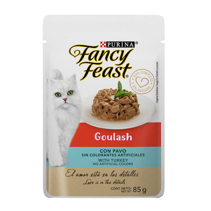 FANCY FEAST Goulash Pavo Pouch 85 g