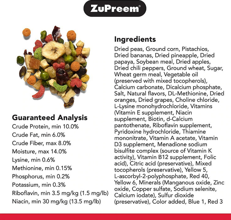 ZuPreem Pure Fun Alimento para Loros y Conures 907 gr (2 lb)
