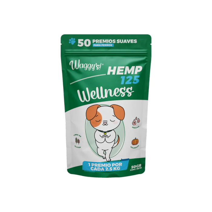 Waggy's-wellness 125 hemp 50 piezas