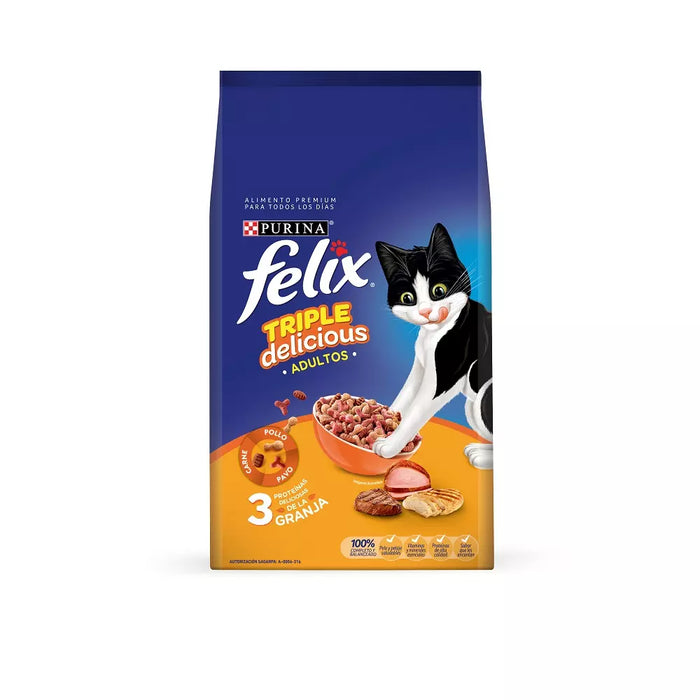 FELIX Triple Delicious Granja 10 kg