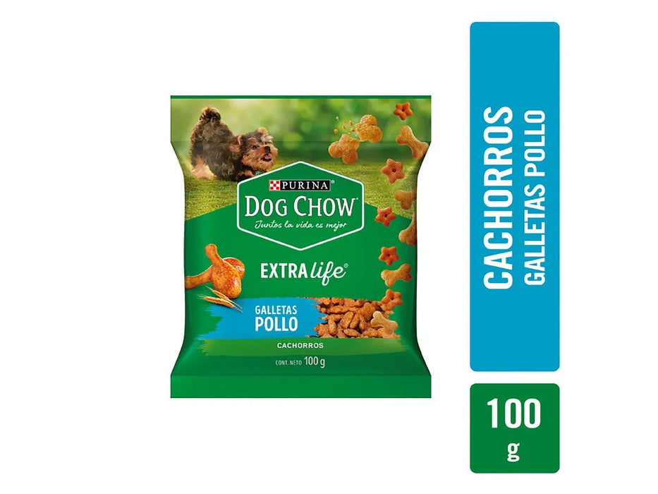 DOG CHOW Cachorro Galleta De Pollo 100g