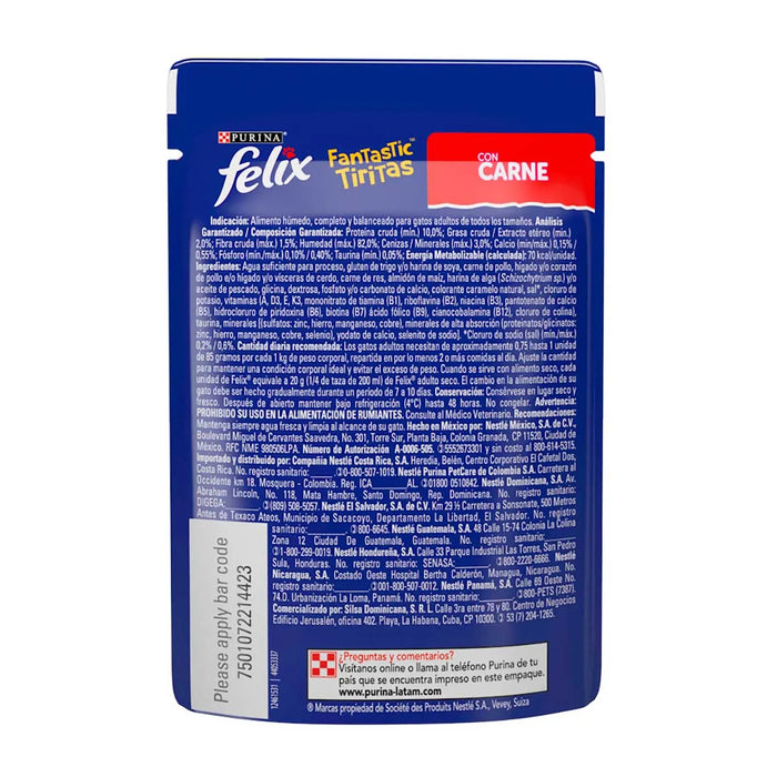 FELIX Fantastic Tirita con Carne 85 g