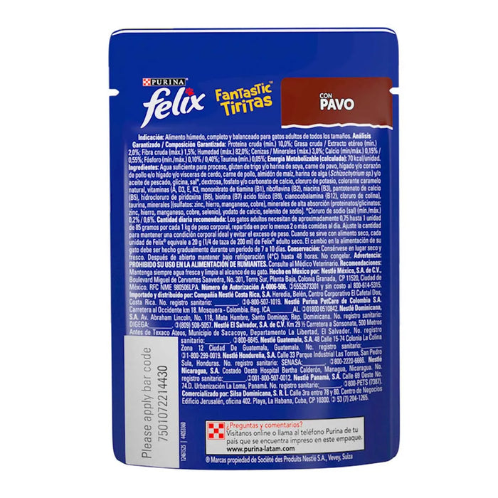 FELIX Fantastic Tirita Con Pavo 85 g