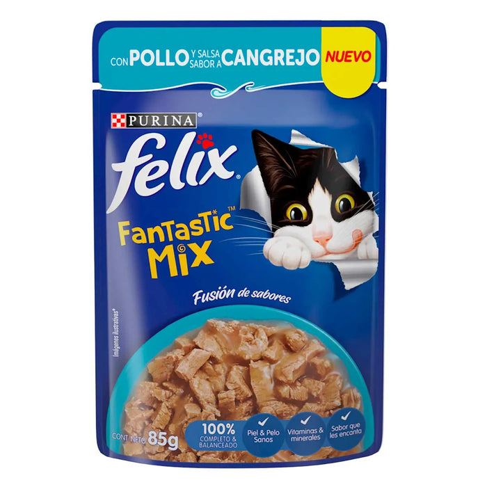 FELIX FantasticMixPolloYSabCngjo 85 g