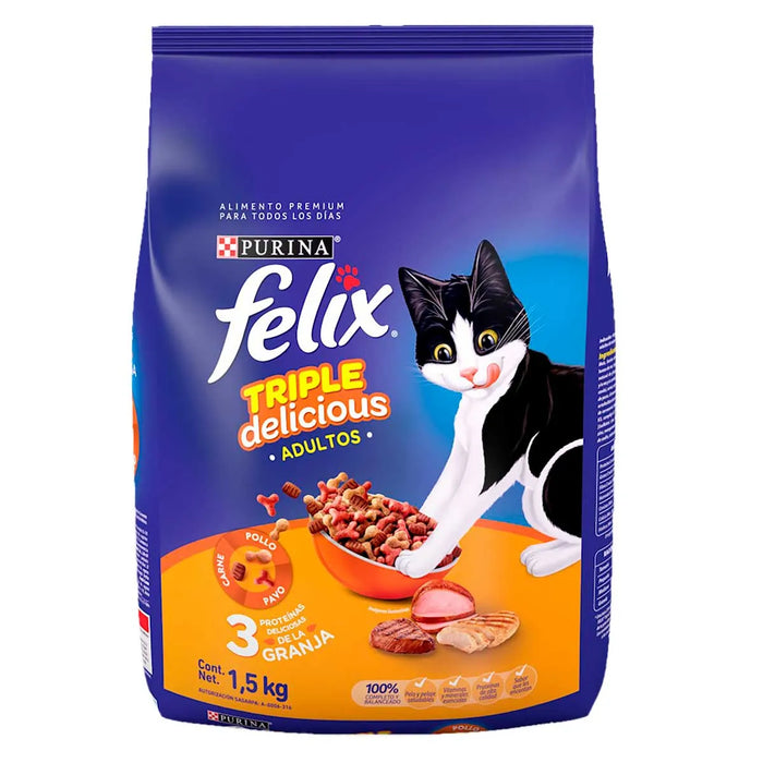 FELIX Triple Delicious Granja 1.5 kg