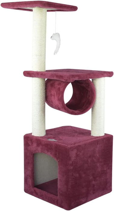 Fancy Pets Mueble/Rascador para Gato Alejandria de 92 Centímetros de Altura