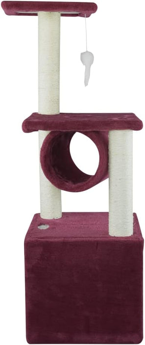 Fancy Pets Mueble/Rascador para Gato Alejandria de 92 Centímetros de Altura
