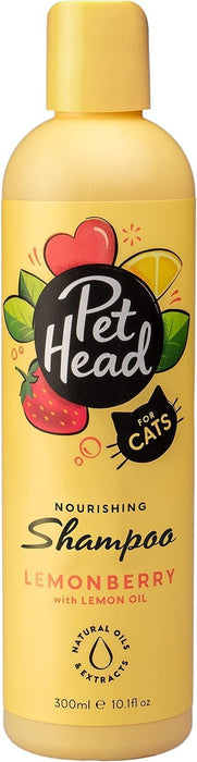 Pet Head Shampoo Felin' Good Para Gato Aroma Frutal, Suaviza y nutre el pelaje 300 ml
