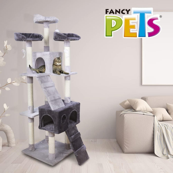 Fancy Pets Mueble/Rascador para Gato Tulum de 170 Centímetros de Altura