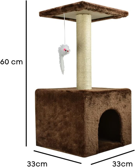 Fancy Pets Mueble Túnez con Juguetes para Gato 60 cm de altura