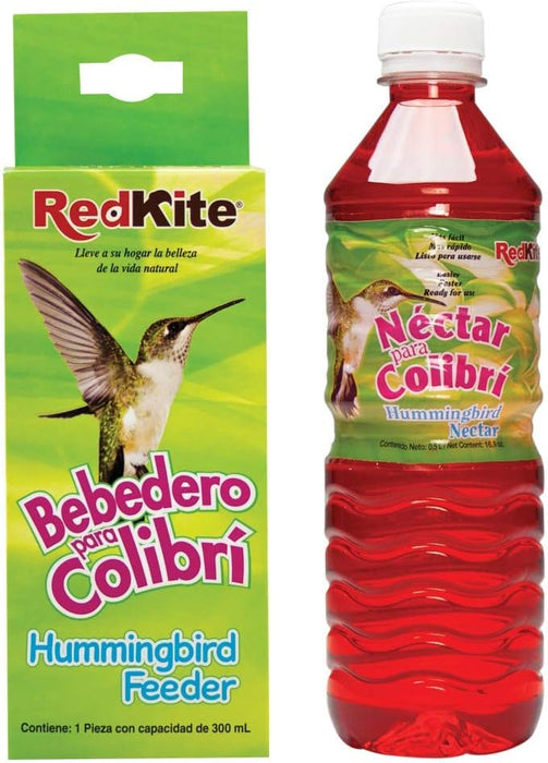 RedKite, Bebedero Para Colibrí Con Nectar 500 ml