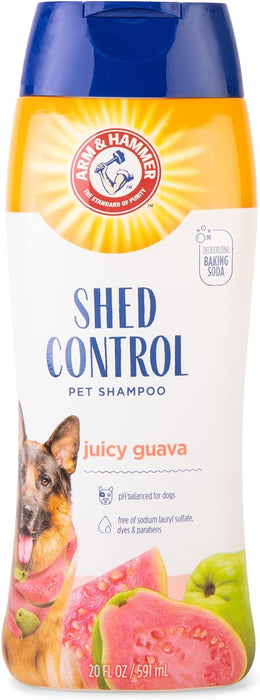 Arm & Hammer Shampoo para Perro Control Caída de Pelo, Aroma Guayaba.