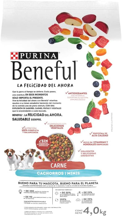 BENEFUL Cachorro Mini Crec Car 4 kg