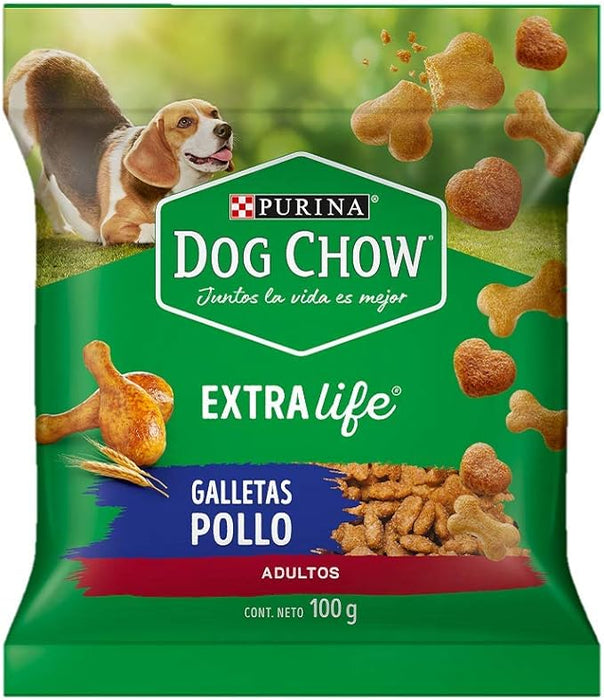 DOG CHOW Adulto Galleta De Pollo 100g