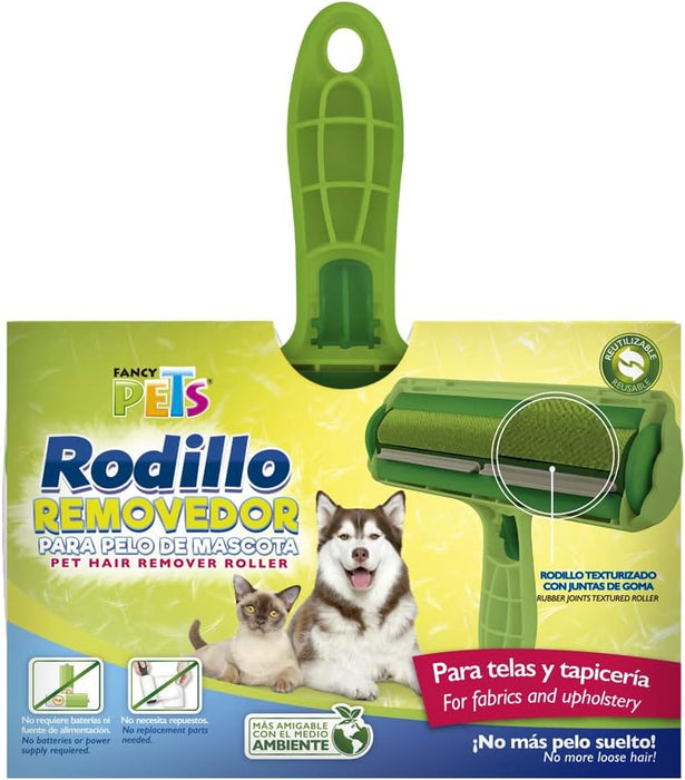 Fancy Pets Rodillo Removedor Quitapelos de Mascotas Perro o Gato para Telas y Tapicería