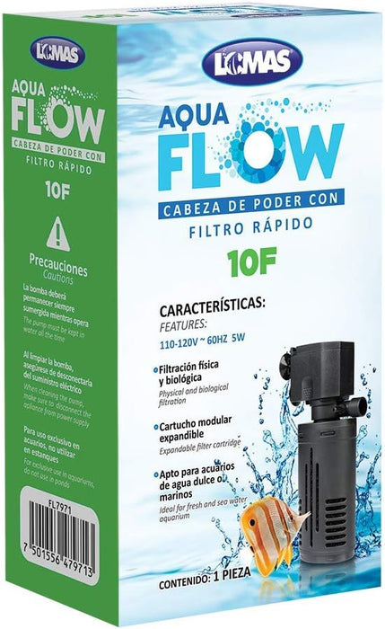 Lomas Cabeza de Poder C/Filtro Rápido Aquaflow 10F