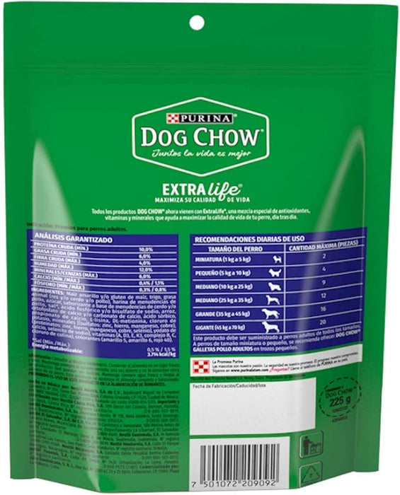 DOG CHOW Adulto Galleta De Pollo 100g