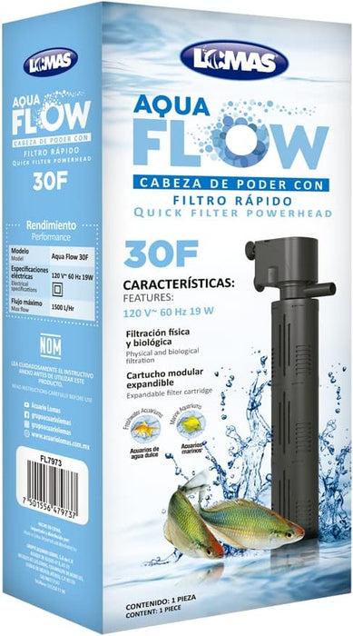 Lomas, Cabeza de Poder Con Filtro Rápido Aquaflow 30F