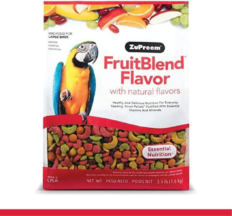 ZuPreem FruitBlend con sabores naturales Alimento Diario Para Guacamayas
