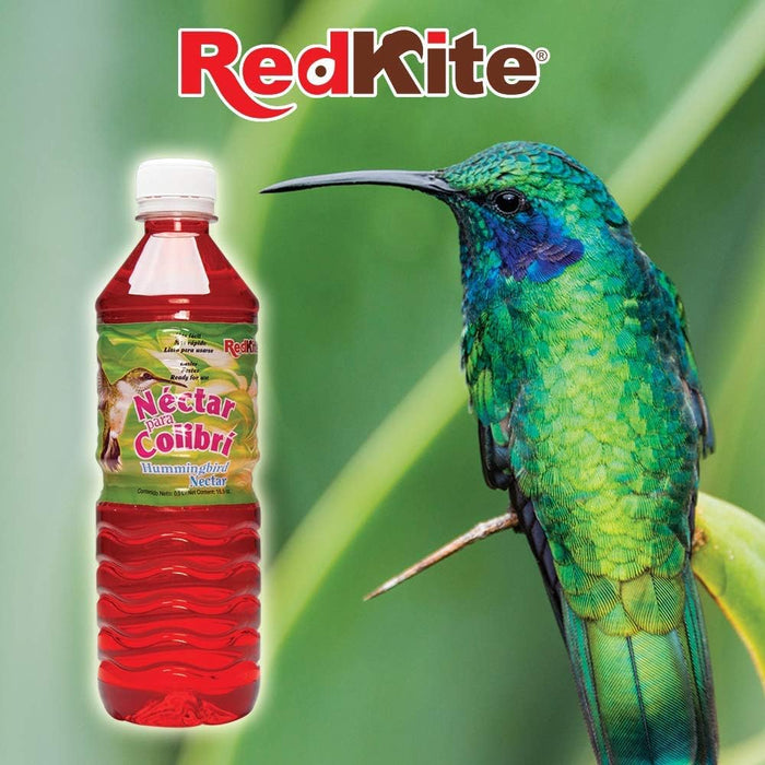 RedKite, Bebedero Para Colibrí Con Nectar 500 ml