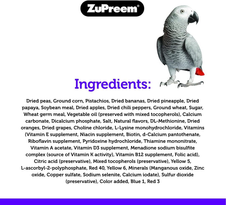 ZuPreem Pure Fun Alimento para Loros y Conures 907 gr (2 lb)