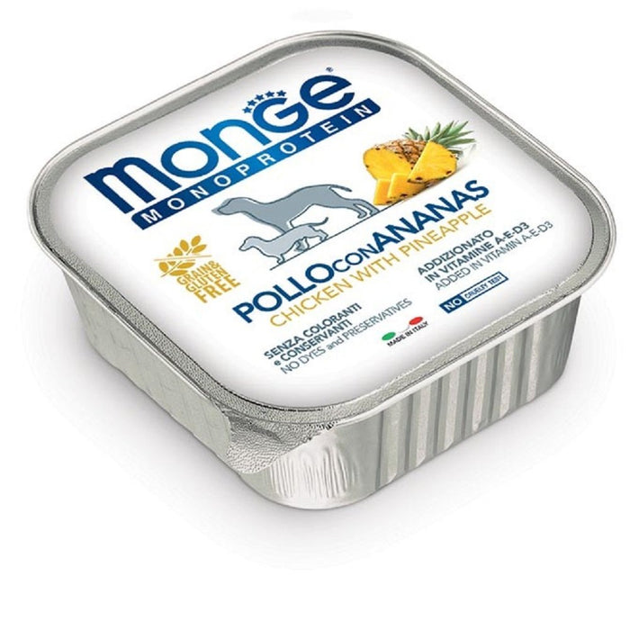 Monge-Pollo con piña Grain Free 150 gr