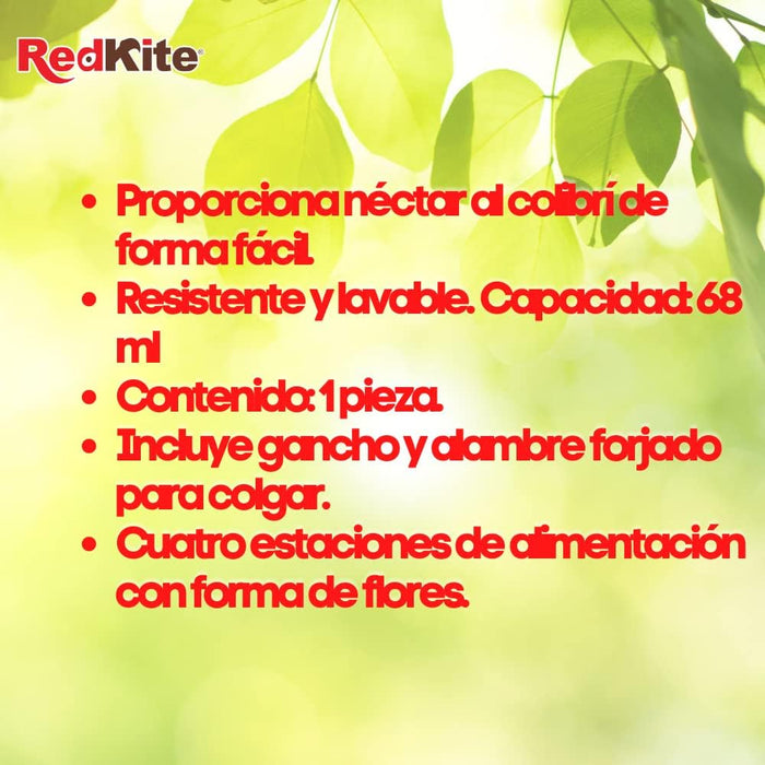 RedKite Bebedero Mini para Colibrí 68 Mililítros