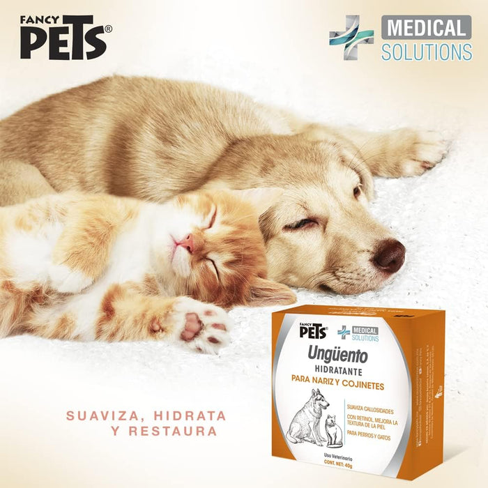 Fancy Pets Medical Solution Ungúento Hidratante y Reparador para Piel y Cojinetes de Perro y/o Gato