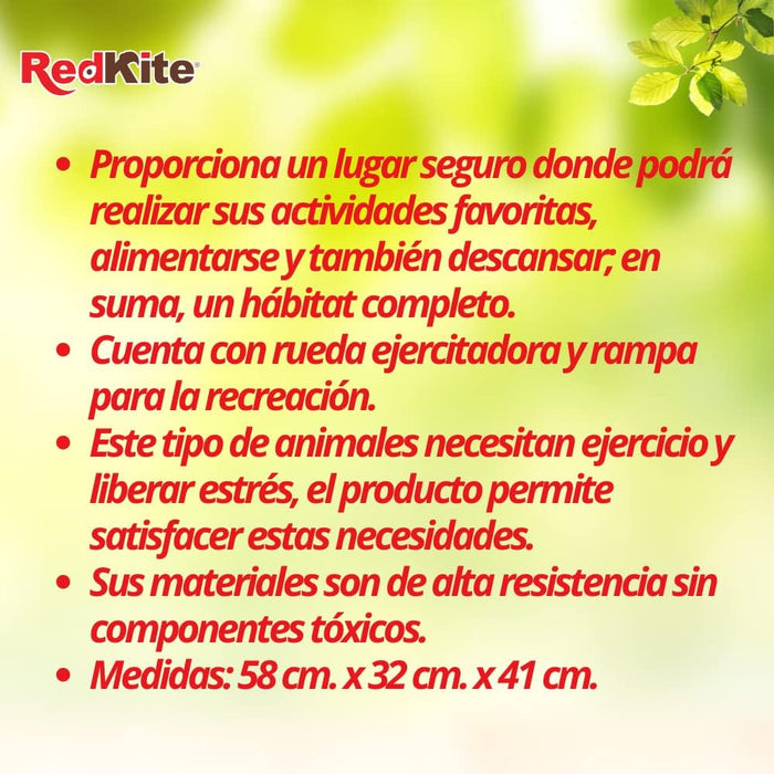 RedKite, Jaula Santa Fe Para Roedor